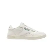 Reebok Court Advance Shoes Chalk/Dark Green/Flash Red Unisex Footwear
