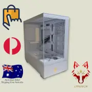 LVPATECH PC Gaming PC Case Tempered Glass M-ATX/ ITX-Mini Tower