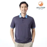 在飛比找momo購物網優惠-【Hilltop 山頂鳥】POLARTEC POLO衫 男款