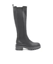 Aquazzura Platform Thigh-High Boots 39 Black