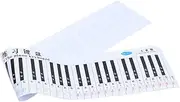 HEATSHAKING 1Pc Standard Piano Keyboard Comparison Chart Key Practice Guide for Beginners Design for Enhanced Learning Efficiency for Piano Students and Novices
