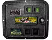 WIZARD OF OZ PINBALL COIN DOOR DECAL 3 PIECE SET