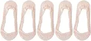 [GENERIC] Pleteffect Socks, Lace No Show Liner Sock, Anti-Slip and Anti-Drop Boat Sock for Women, Summer Ultra-Thin Breathable Boat Socks, Sweat Wicking