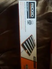 RIDGID Portable 1500 lumens !!! LED Light Mat 18V USB Charging Workshop