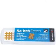Mozzigear No Itch Patch - 24 Patches - Natural and Drug-Free Relief - Chemica...