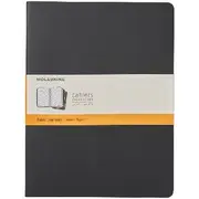 Moleskine Cahier Ruled Notebooks Extra Large Black 3 Pack