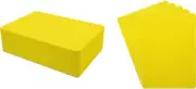 (100) Blu-ray PS3 Case Bin Divider Cards - 5-1/2"x7-3/4" Yellow HEAVY DUTY 30mil