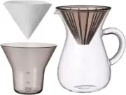 KINTO SCS Coffee Carafe Set 4cups Plastic Microwave/Dishwasher 27644