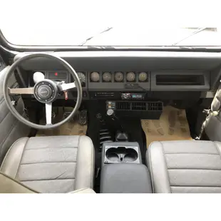 二手車中古車1989 JEEP 藍哥 正牌 吉普車 4X4 藍哥 實車實價 免頭款3500交車 強力過件 可超貸 可找錢