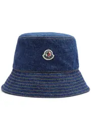 Moncler Logo Denim Bucket hat M (UK 12 / M)