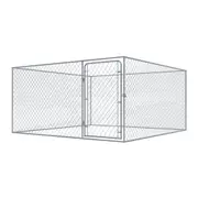 Pet Dog Kennel Outdoor Cage Large Metal Puppy Wire House Enclosure Steel Playpen