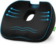 Innovative Donut Pillow Hemorrhoids Scientific Center Hole and Tailbone Cutout,