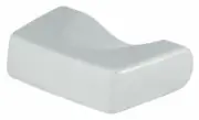 Sunbed Pillow Foam Head Rest Grey Easy Wipe Surface
