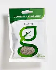 Gourmet Organic Basil Herb Sachet 10 g