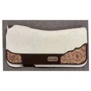 37030-LE3 Reinsman APEX Limited Sunflower Fields Felt Pad W/Tooled Wear Leathers