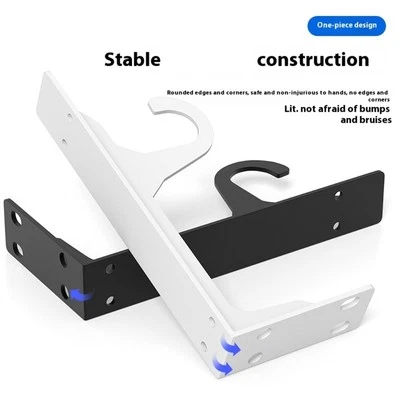 Garage Shelf Brackets Sturdy Cold Rolled Steel Wall Supports Easy Installion