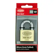 Lockwood 40mm Solid Brass 110 Series Padlock