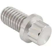 Aeroflow 7/16" UNC Titanium Bolt 0.750"UHL 12 Point Single 7/16-14" - AF3516-0750