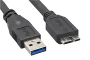 SpuerSpeed USB 3.0 Type A to Micro B Male Cable 5.0 Gbps Smart phone Data Sync