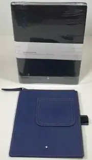 NEW MONTBLANC STATIONERY #146 NOTEBOOK DENIM PASS-PARTOUT & POCKET #125135~ $200