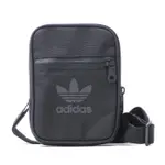 『WORKZOO』ADIDAS FESTIVAL BAG 側背包 小包包 帆布 零錢 手機包 全黑 AY8957