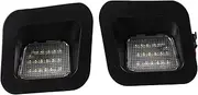 TIDTALEO 1 Pair Light Lights LED Housing LED Light Light Car Lights Strip Universal Interior Dimmable LED Outdoor Lamp Pickup Truck Accessories PC Black