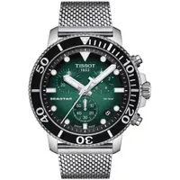 在飛比找PChome24h購物優惠-TISSOT 天梭 Seastar 1000海洋之星三眼計時