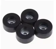 Set Of 4, Speaker Isolation Feet, Rubber Audio Equipment Feet Pads, 1.5*0.75inch