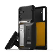 VRS DESIGN Galaxy S25 Plus Case, Genuine VRS DESIGN Damda Glide Hybrid Heavy Duty Stand Wallet Cover for Samsung