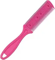 OHPHCALL Double-sided Haircut Scissors Comb Set Stainless Steel Hair Trimmer Hair Cutting Tools for Men Women Styling Accessories for Home Use