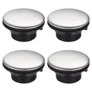 Kitchen Sink hole Cover 45mm Dia Stainless Steel for soap dispenser hole 4 Pcs