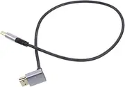 Totority 8k Cable Male to Male Tv Computer Set- Angled Monitor Connector Video Cord 4k/8k Ultra Easy Installation