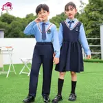 兒童表演服 幼稚園園服 演出服 中小學生大合唱服 校服兒童合唱服 英倫風畢業詩歌朗誦演出服表演服