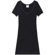 [Courrèges] Courrèges Holistic Mini Dress M BLACK