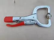Leverage Tools Leverwrench C-8CSS Automotive Locking Pliers Welding Clamp, New