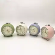 Vintage Alarm Clock with Silent Sweep Second Hand Night Light Function