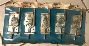 8 In. Extra Heavy Safety barn Gate Door Hook latch Adjust-o-matic STEEL NOS NIP