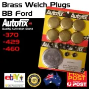 New Brass Welch Welsh Freeze Core Plug Set Gallery Kit Fits BB Ford 370 429 460