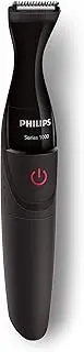 Philips MG1100/16 Battery Operated Multi Groom Series 1000, Ultra-precise Beard Styler Trim & Shave