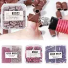 3mm Mini 60pcs Sanding Cap Bands Nail Grinding Gel Polish Remover Nail Files Set
