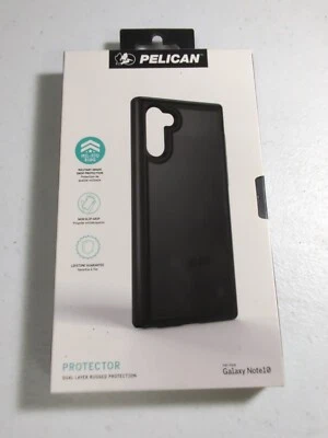 Pelican PROTECTOR Dual Layer Rugged Case/Cover For Samsung Galaxy Note 10 in BK