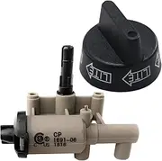 Upgraded 12001296 Igniter-Knob Kit - Compatible Magic Chef Gas Range Parts - Replaces AP4009382 AH2002949 EA2002949 PS2002949 - Easy DIY Home Improvement - Made of Sturdy Materials