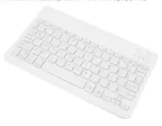 (10 Inch Spanish)BROLEO Universal Slim Wireless Keyboard Computer Keyboard Micro