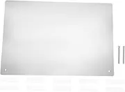IWOWHERO 50 Display Strips Acrylic Nail Display Board Rack Home/salon Use Sturdy Stainless Steel Brackets