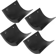 LALADEFIEE 4pcs Hockey Table Accessories Game Play Supplies Ice Hockey Table Supplies Guard for Ice Hockey Tables Table Edge Covers Table Platform Protection Part Plastic Black