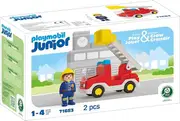 Playmobil JUNIOR - Ladder Unit Fire Truck
