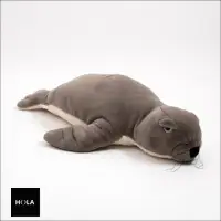在飛比找momo購物網優惠-【HOLA】傭懶海洋動物造型抱枕-海豹