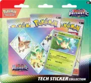 Pokemon Prismatic Evolutions TCG SV8.5 Tech Sticker Collection Blister Leafeon