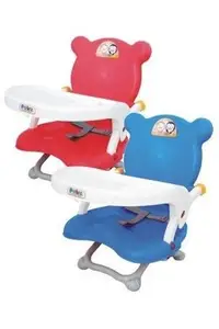 在飛比找Yahoo!奇摩拍賣優惠-@企鵝寶貝@ PUKU藍色企鵝 可攜式活動餐椅(P30315