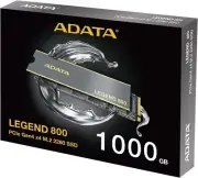 ADATA 1000GB LEGEND 800 PCIe Gen3 x4 M.2 2280 SSD Model ALEG-800-1000GCS